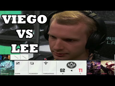 Jankos picks Viego vs Lee sin (G2 vs T1 Game 2)