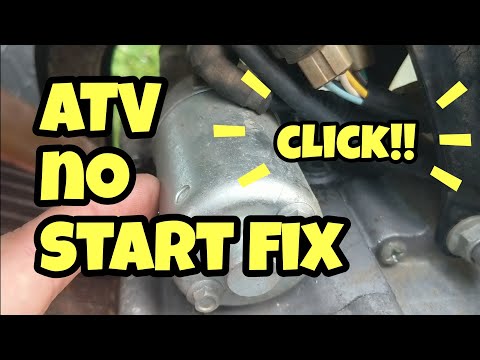 ATV no start fix.