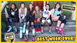 Camp Woodward West FIRST EVER Roller Skate Quad Week