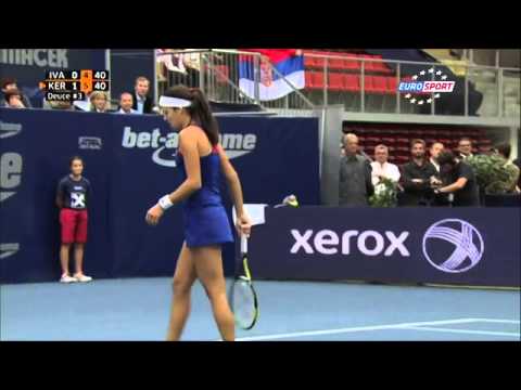 Ana Ivanovic vs Angelique Kerber -Final Linz WTA International Highlights 13-10-2013