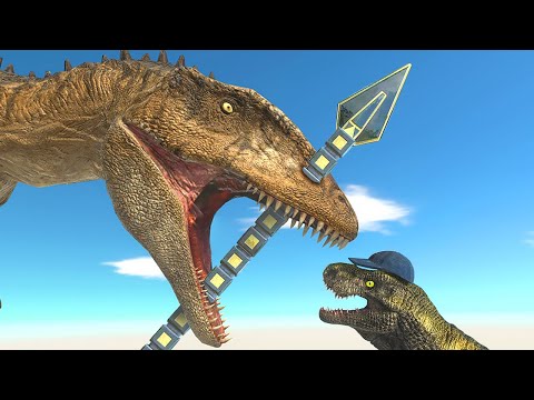 Who Can Make it to Baby T-Rex - Animal Revolt Battle Simulator