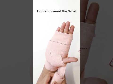 Tie a crepe bandage flawlessly