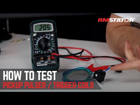 How to Test a Pickup Pulser & Trigger Coil for Motorcycle, ATV, UTV & Snowmobile  - RMSTATOR
