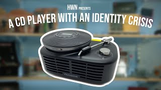Fangor 2-in-1 CD Player • Looks like a Record Player!