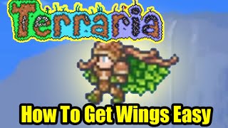 Terraria How To Get Wings Easy | Easiest Fastest Wings