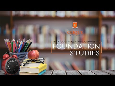 Foundation Studies at Clique College