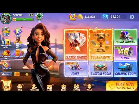 Fun Spades - Online Card Game video thumbnail