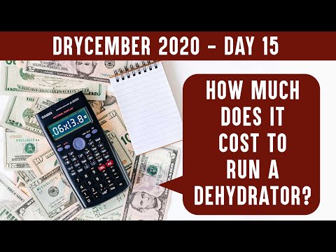 1st YouTube video about are dehydrators safe