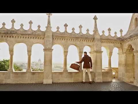 Weekender für Herren aus Leder - David - Cognac Braun - Reisetasche im Vintage Look von DRAKENSBERG
