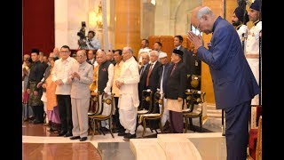 President Kovind presents Padma Awards video