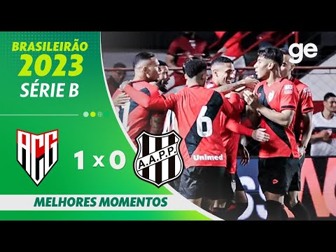 Gols e lances de Atlético-GO x Ponte Preta