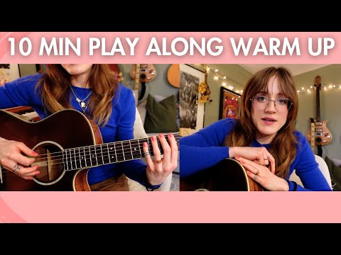 10 Minute Guitar Warm Up (chill beginner/intermediate)