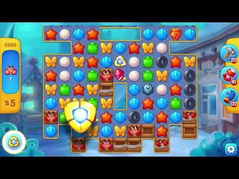 Fishdom 5950 Super Hard Level - 19 moves - NO BooSTERS