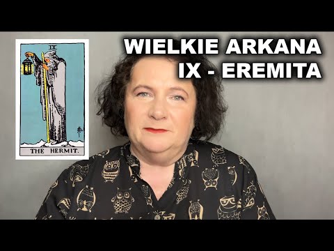 Tarotowy Eremita i znak Panny - symbolika w rozkładzie pozycji prostej i odwróconej.