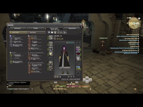 Final Fantasy XIV: Stormblood (PS4) Level 59 Samurai on Behemoth