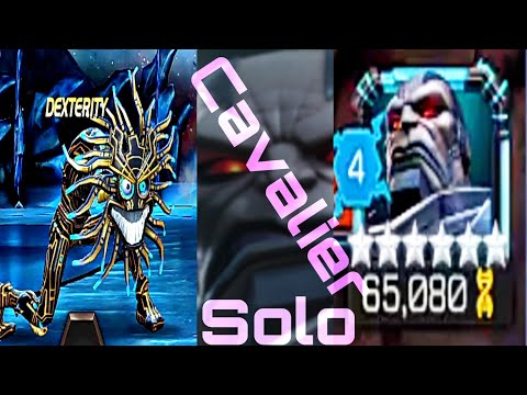 Apocalypse boss solo with warlock.Cavalier difficulty.r2 warlock gameplay.Marvel Contest of Champion