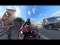 Ride 352 Insta 360 X4 Honda CBR650R 2025 Akrapovic Racing Line