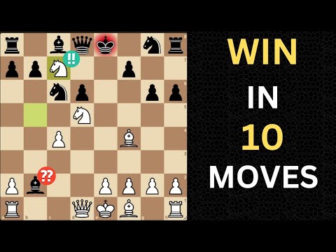 10 Amazing traps in the English opening with 80% WIN rate!!