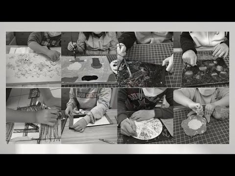 온라인 미술전시회 '색깔 속에 묻어나는 세상'