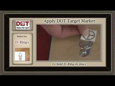 Hanging D-Ring Fasteners with DOT Marks the Spot Video
