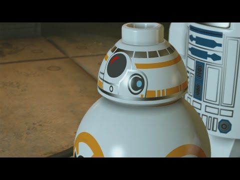 LEGO Star Wars: The Force Awakens 100% Free Play Guide #8 - The Resistance (All Collectibles)