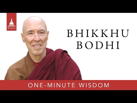 Bhikkhu Bodhi on Samadhi
