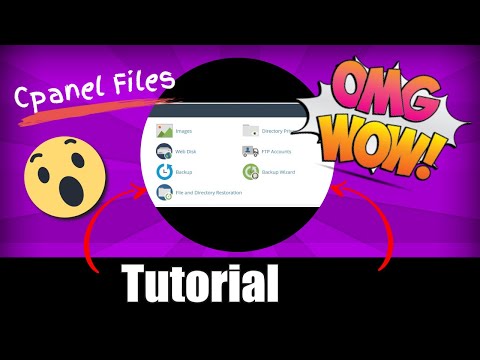 Cpanel Files Tutorial
