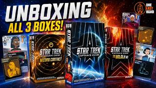 Star Trek: Captain’s Chair — All Three Boxes Unboxed