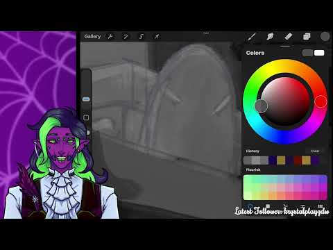 ScaredChilde Fanart! Finishing the Background