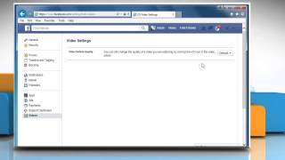 How to get Facebook® videos to upload and play in HD
