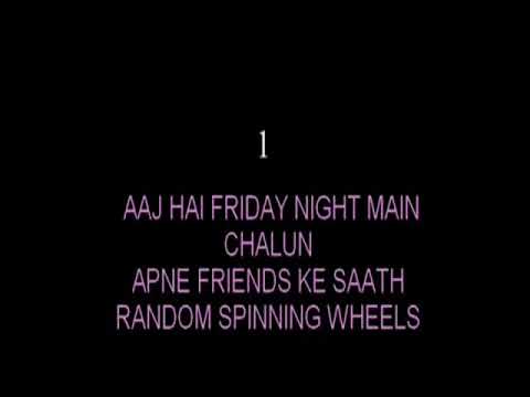 Char Baj Gaye Party Abhi Baaki Hai Karaoke Video Lyrics High Quality
