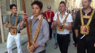 preview picture of video 'Festa sant'Antonio 2012 Ribera - Entrata Governatore'