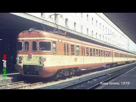 Treni Ferrovie dello Stato Vintage anni dal 1970 al 1994 - E444 Tartaruga, E656, E646