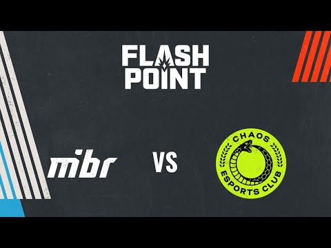 MIBR vs Chaos (Overpass) Map 1 - Flashpoint 1 - Phase 1 - Group Final