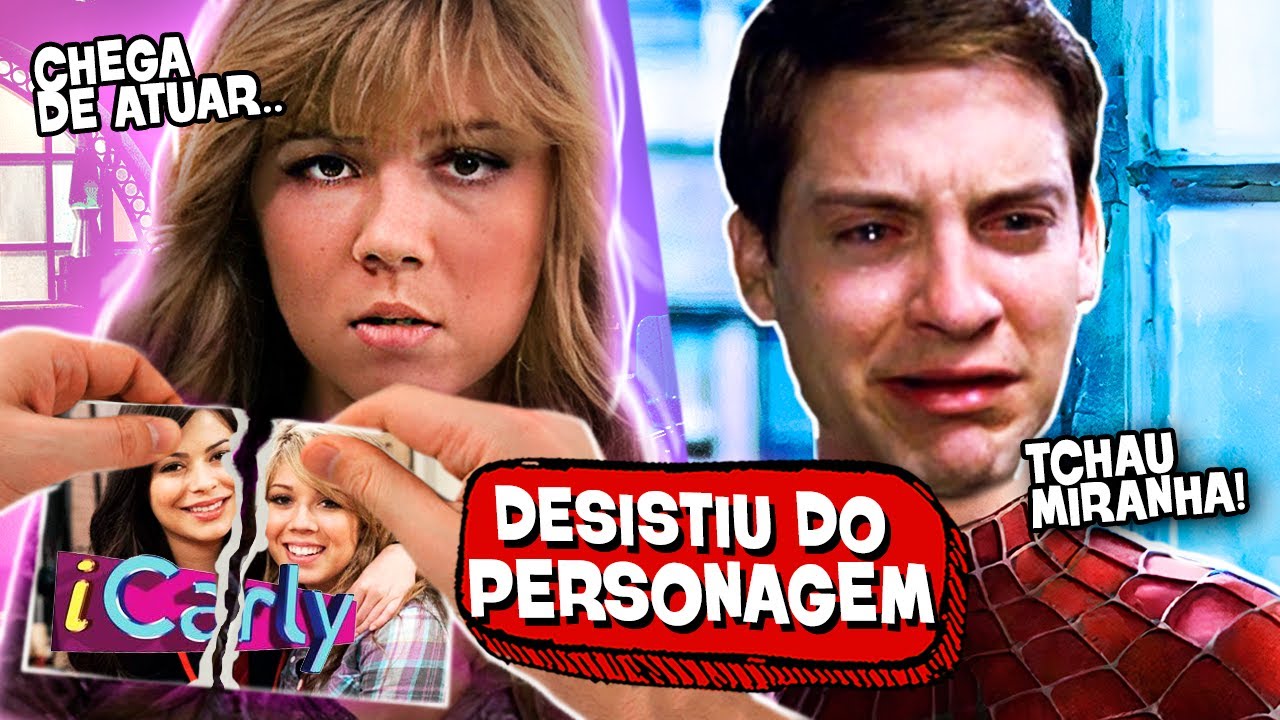 9 ATORES que ABANDONARAM SEUS PERSONAGENS! 🗑 😭