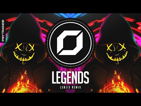PSY-TRANCE ◉ Yellow Claw & Cesqeaux - Legends (Lenjix Remix) ft. Kalibwoy