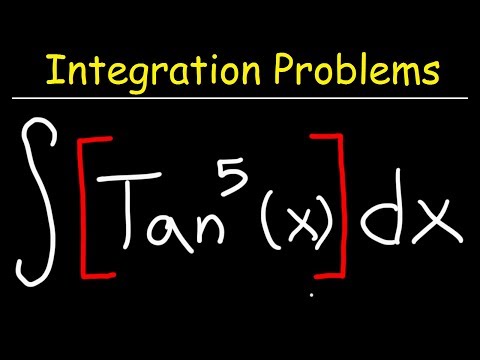 Integral of tan 5 x