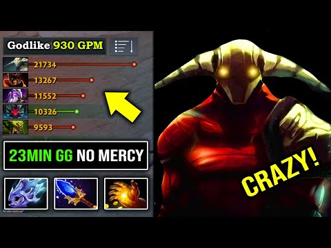 ULTIMATE GOD SVEN Insanely Farm Tips 930 Gpm No Mercy Allow 23Min GG with Flying Stun DotA 2