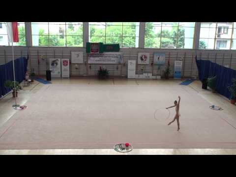 Julia Kondzioła (UKS Błękitna Szczecin) - IMP 2015 - Finał obręcz