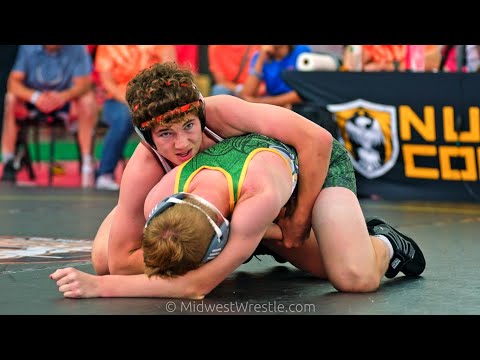 138 – Nick Brunst {R} of Buckeye Bucks defeated Halen Daly {G} of IL CornStars by Fall at 3:37