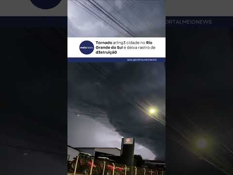 Tornado atinge município de Giruá no Rio Grande do Sul | Ronda
