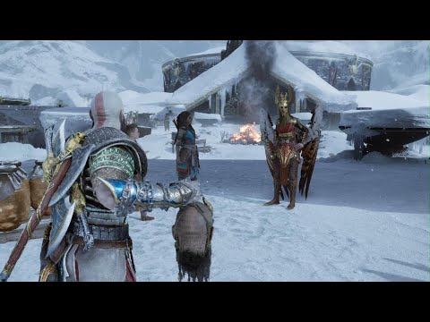 Freya Asks Kratos To Be The War General | God of War Ragnarök