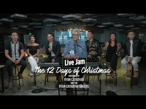 ‘The Twelve Days Of Christmas,’ performed by Ryan Cayabyab with the Ryan Cayabyab Singers