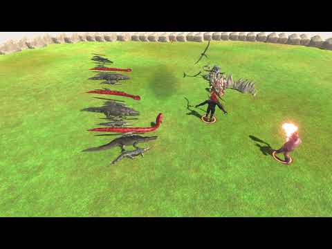 animal revolt battle simulator 🤩🐶 reptiles vs infernals 😍🧚🏼 funny momment #105