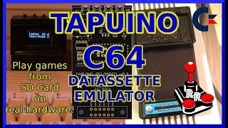 Tapuino: Play Commodore 64 games from SD Card on real hardware