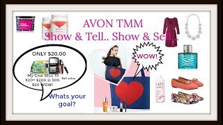 Avon Team Show & Tell  Show &  Sell  Episode 2