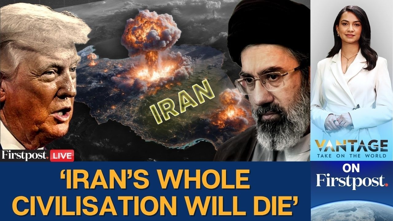 LIVE: Trump Threatens to Wipe Out Iran's Civilisation; Kharg Island Under Attack | Vantage