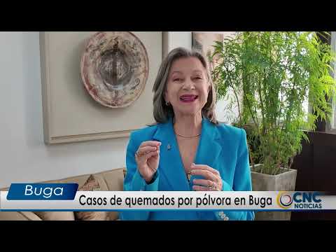 Nuevos casos de Quemados por pólvora en Buga durante el Día de Velitas