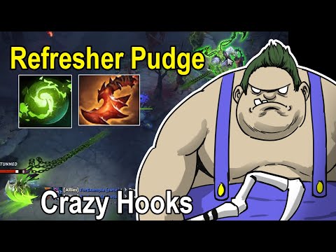 70 minutes Match Monster Pudge Devour heroes | Dota 2 Pudge