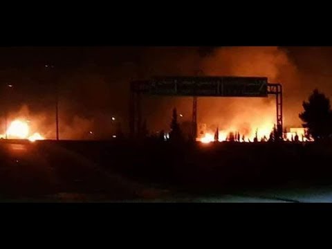 BREAKING Israel News 8 Iranians killed in Israeli strike in Syria by Damascus May 9 2018 Video